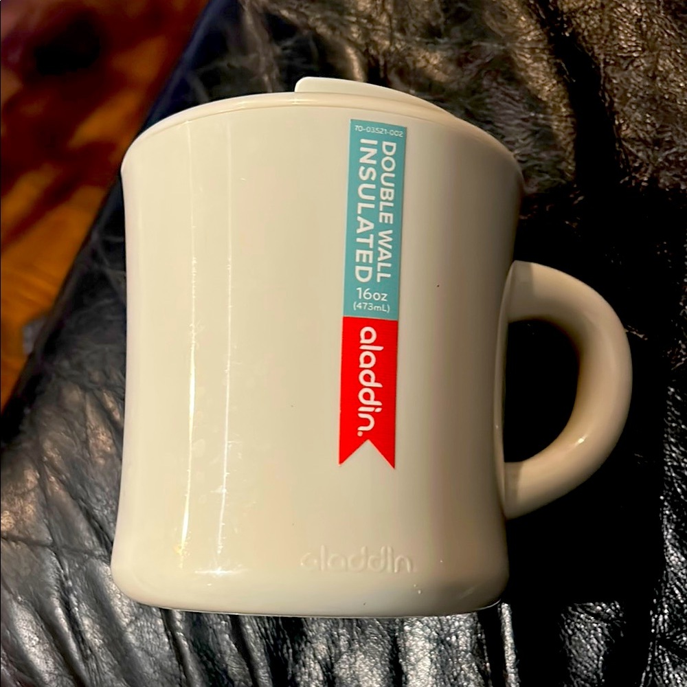 Aladdin Double Wall Insulated Mug -16 oz- Never Used